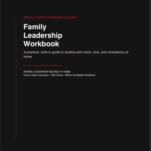 MSLA Family Leadership Lesson Book